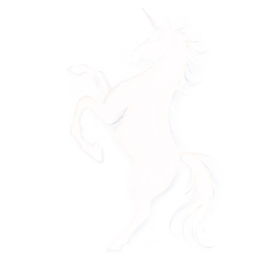 Elegant Unicorn Silhouette Png Obe