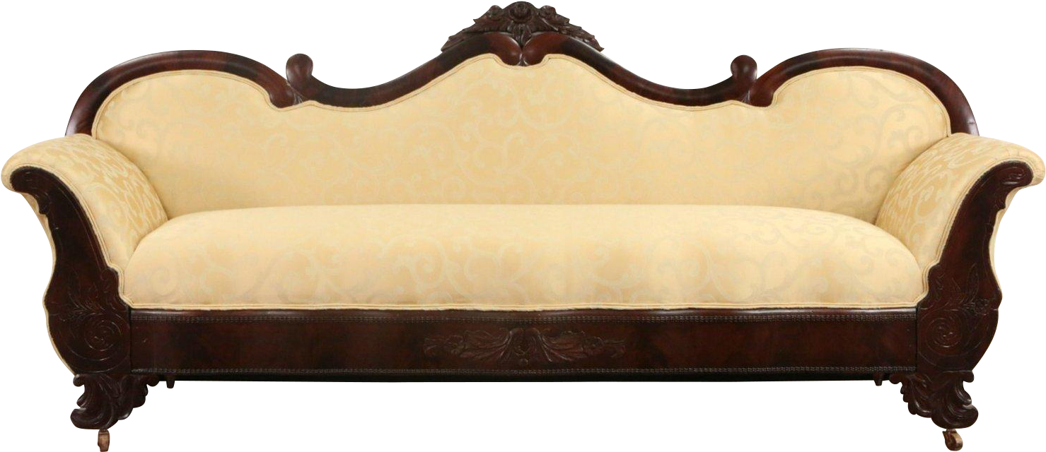 Elegant Vintage Style Sofa