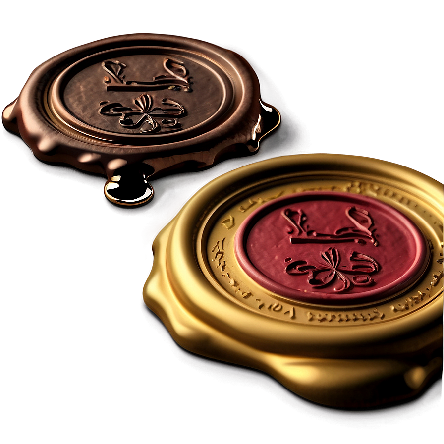 Elegant Wax Seal Png 94