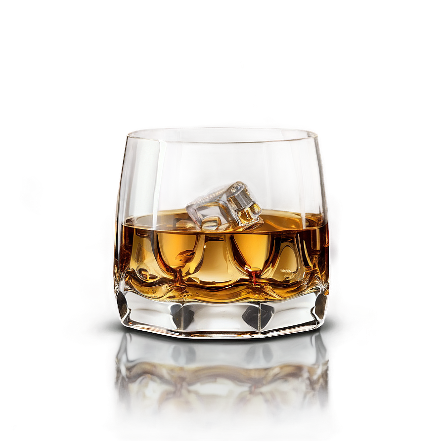 Elegant Whiskey Glass Png Svh21