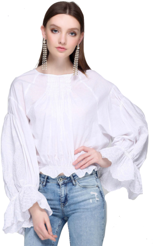 Elegant White Blouse Fashion