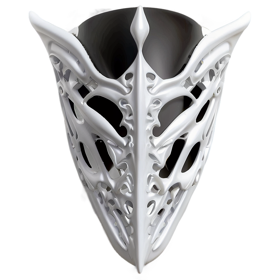 Elegant White Mask Png 90