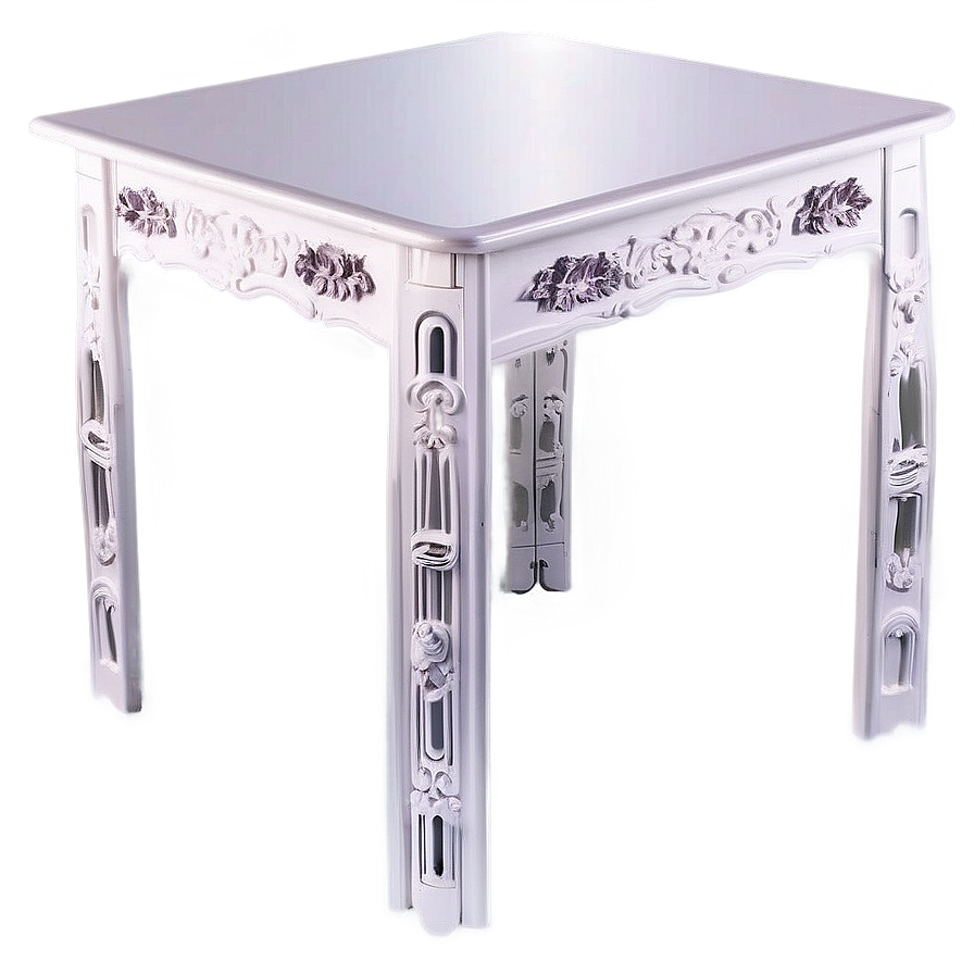 Elegant White Table Png 06122024