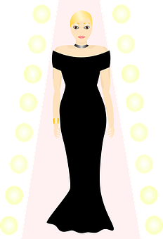 Elegant Woman Illustration