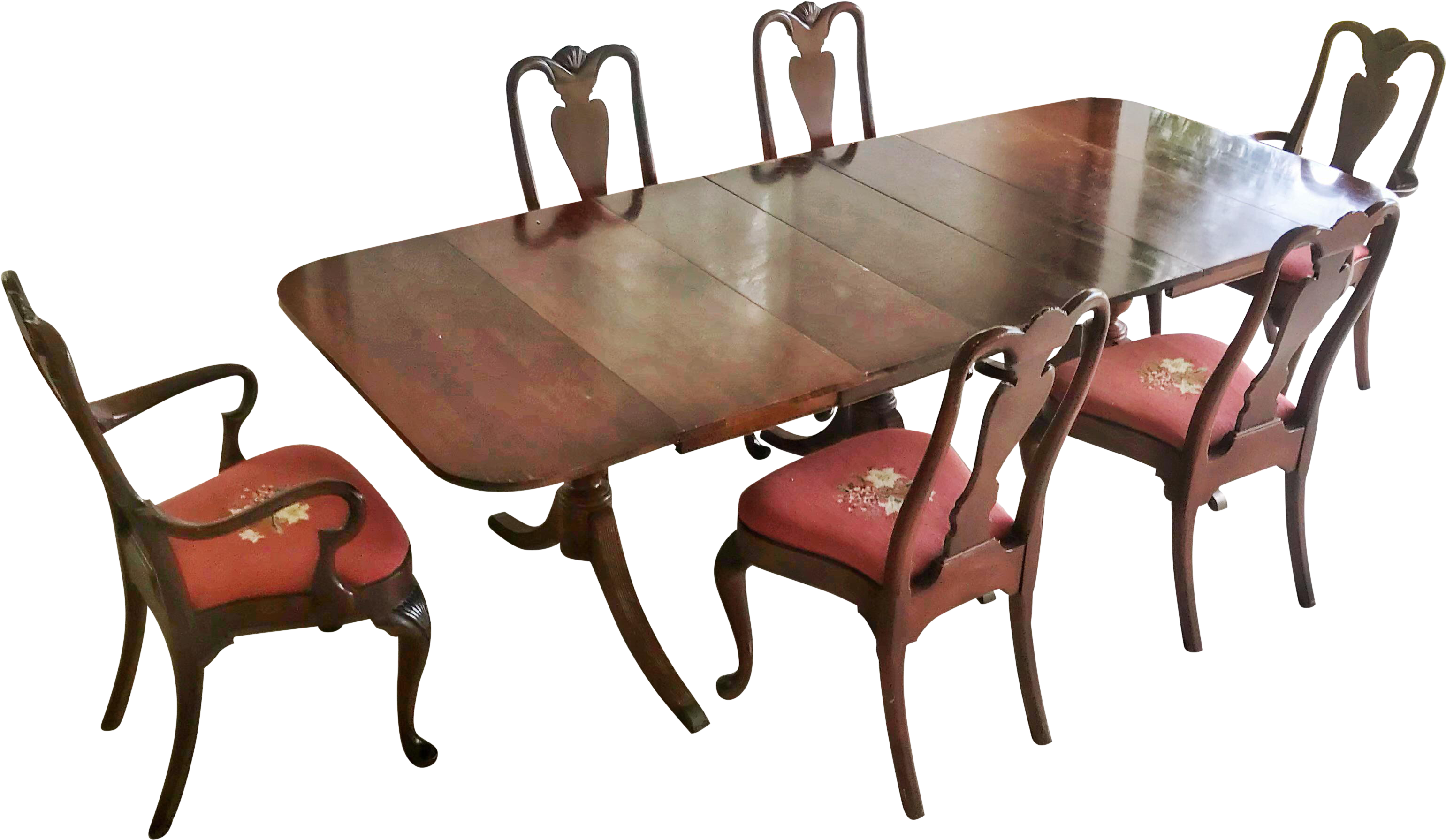 Elegant Wooden Dining Table Set