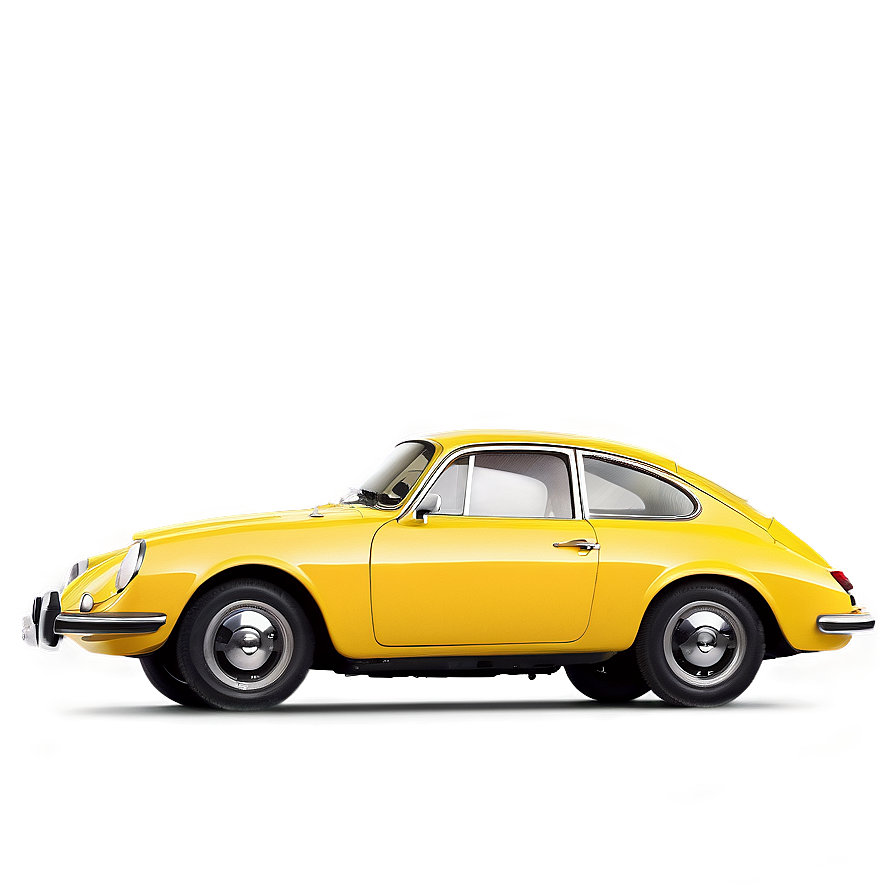 Elegant Yellow Car Png Xcd