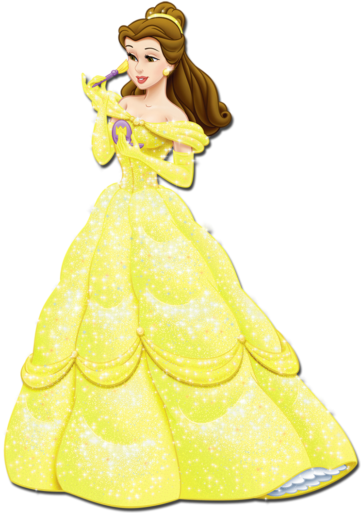 Elegant Yellow Gown Princess