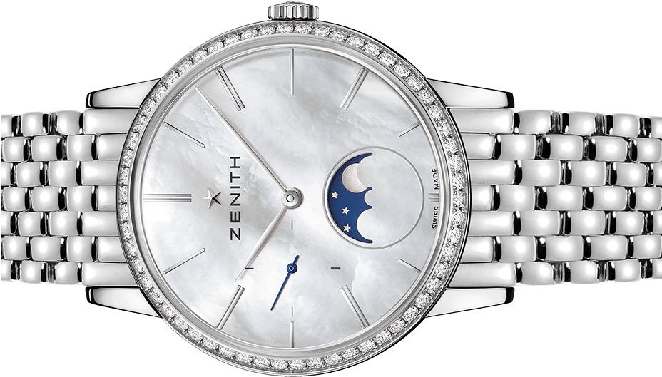 Elegant Zenith Moonphase Watch