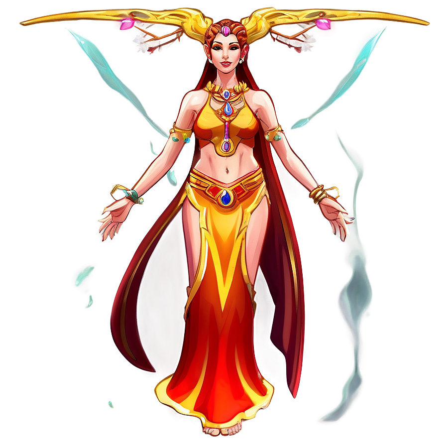 Elemental Nature Goddess Png 3