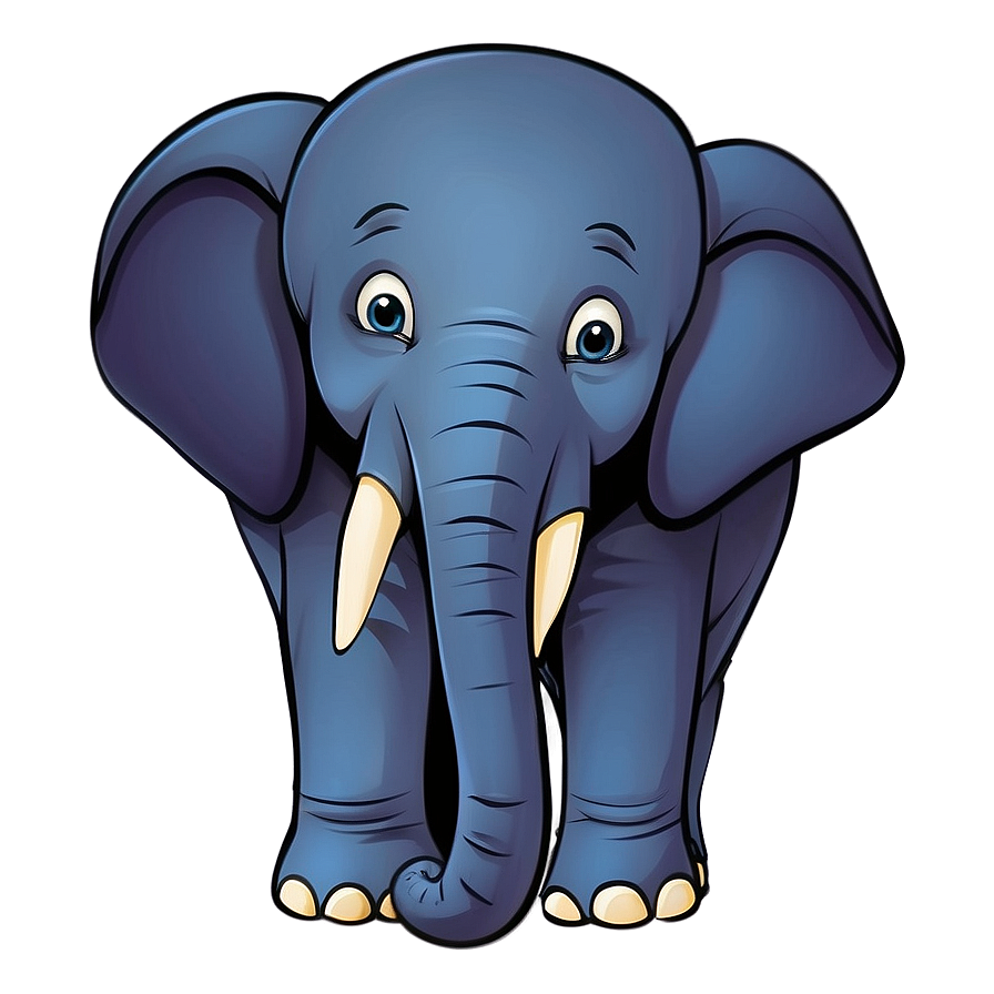 Elephant Cartoon Art Png Rbg