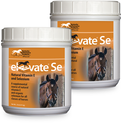 Elevate Se Horse Vitamin Supplement Containers