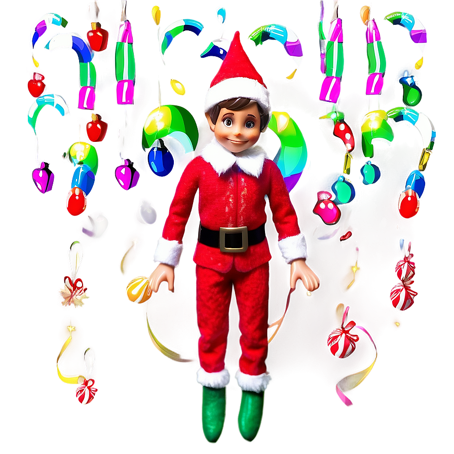 Elf Shelf Christmas Countdown Png 97