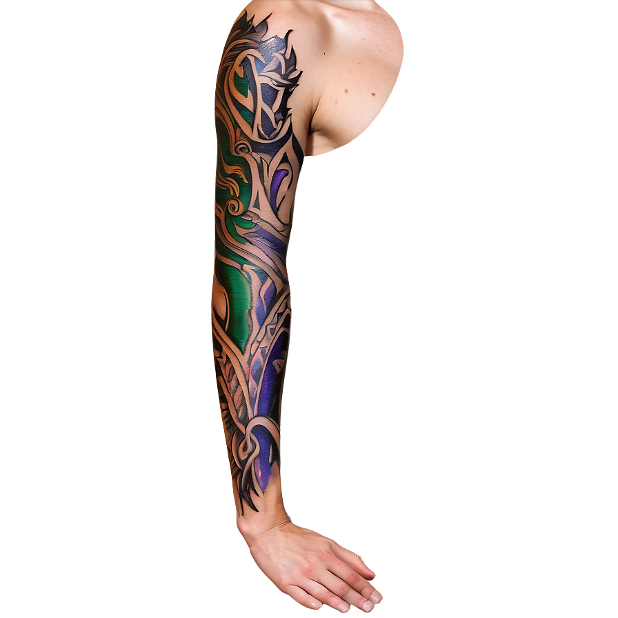 Elf Tattoo Sleeve Png 86