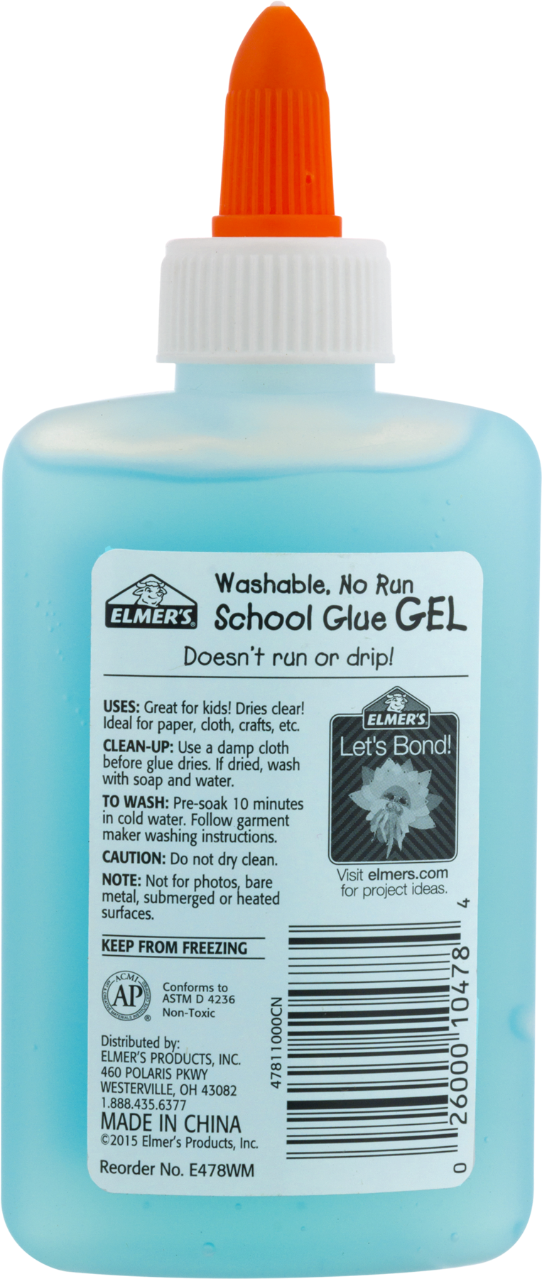 Elmers School Glue Gel Bottle