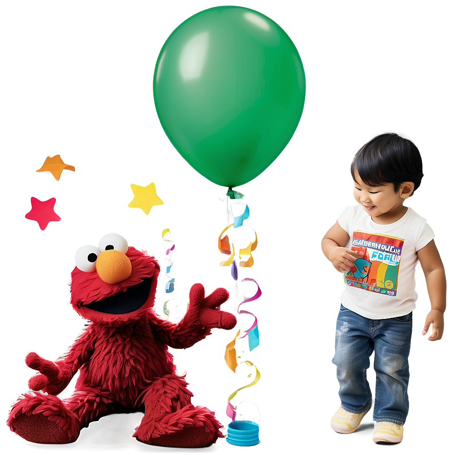 Elmo Birthday Party Games Png Vrt