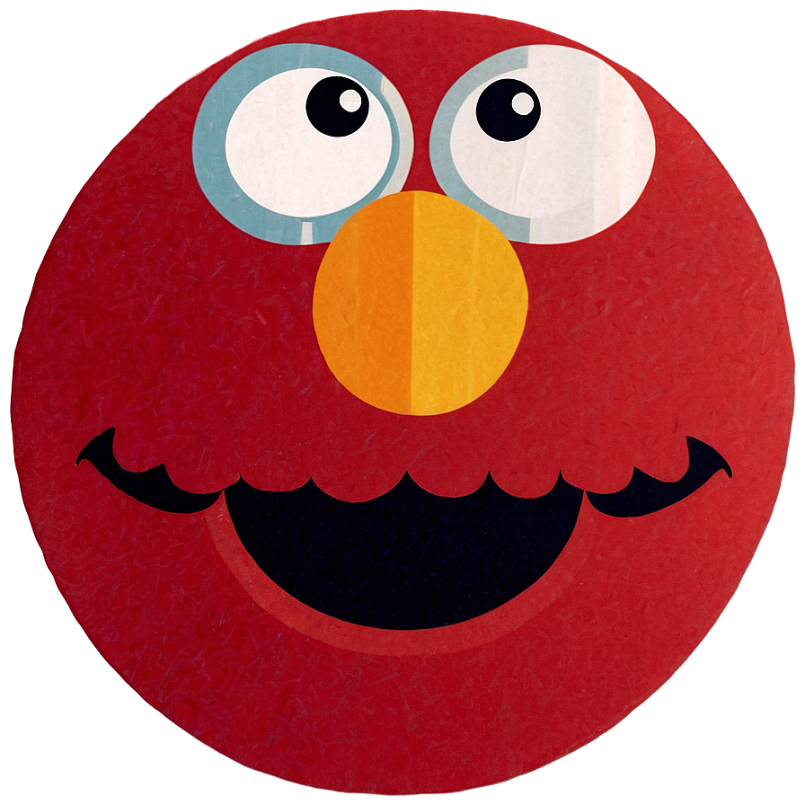 Elmo Face Party Favor Design Png 06212024