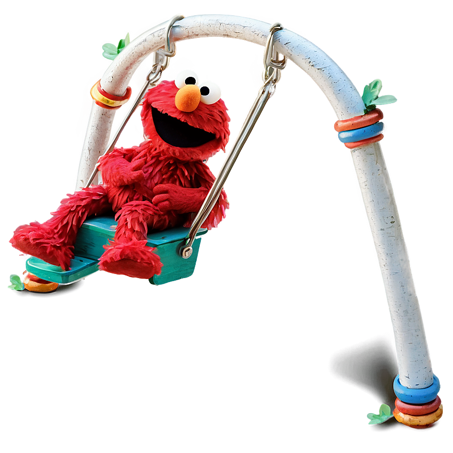 Elmo On A Swing Png 15