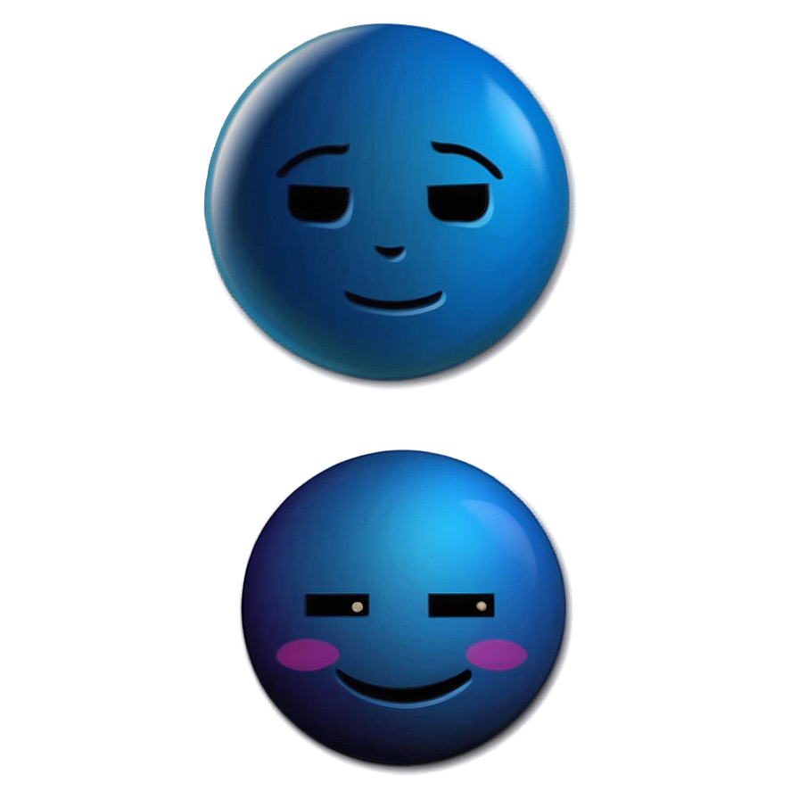 Eloquent Blue Emojis Png Series 06282024