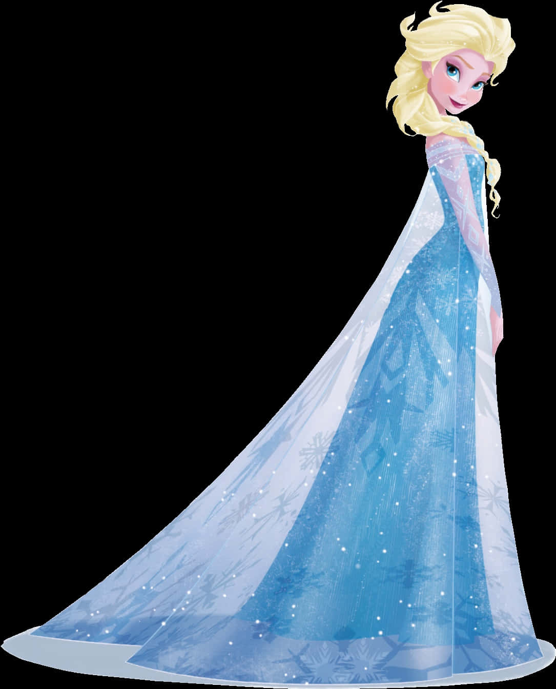 Elsa Frozen Character Illustration