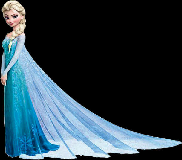 Elsa Frozen Character Portrait