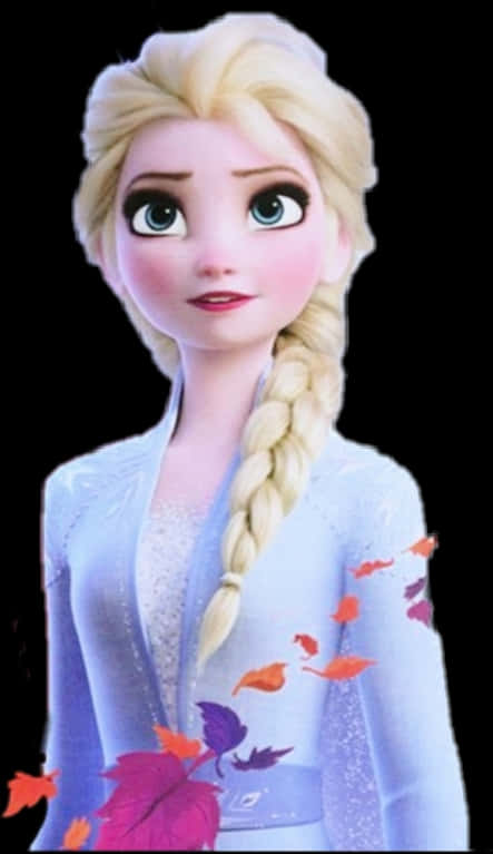 Elsa Frozen Character Portrait