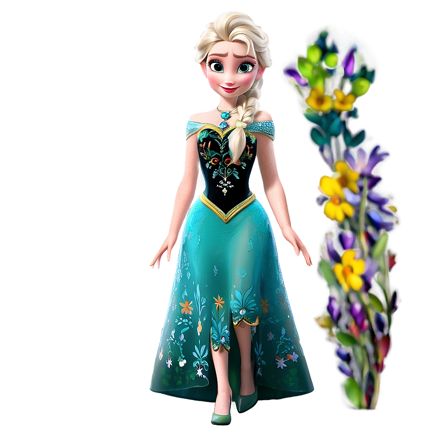 Elsa Frozen Fever Look Png Uan10