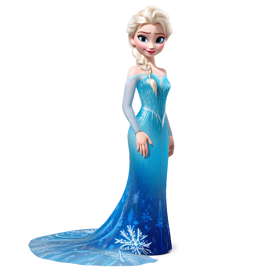 Elsa's Ice Dress Frozen Png Etj67