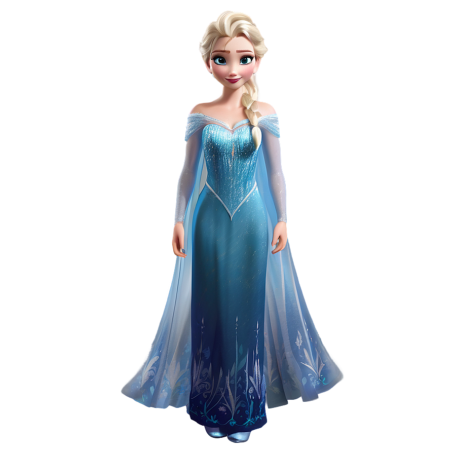 Elsa Transforming Dress Png 55