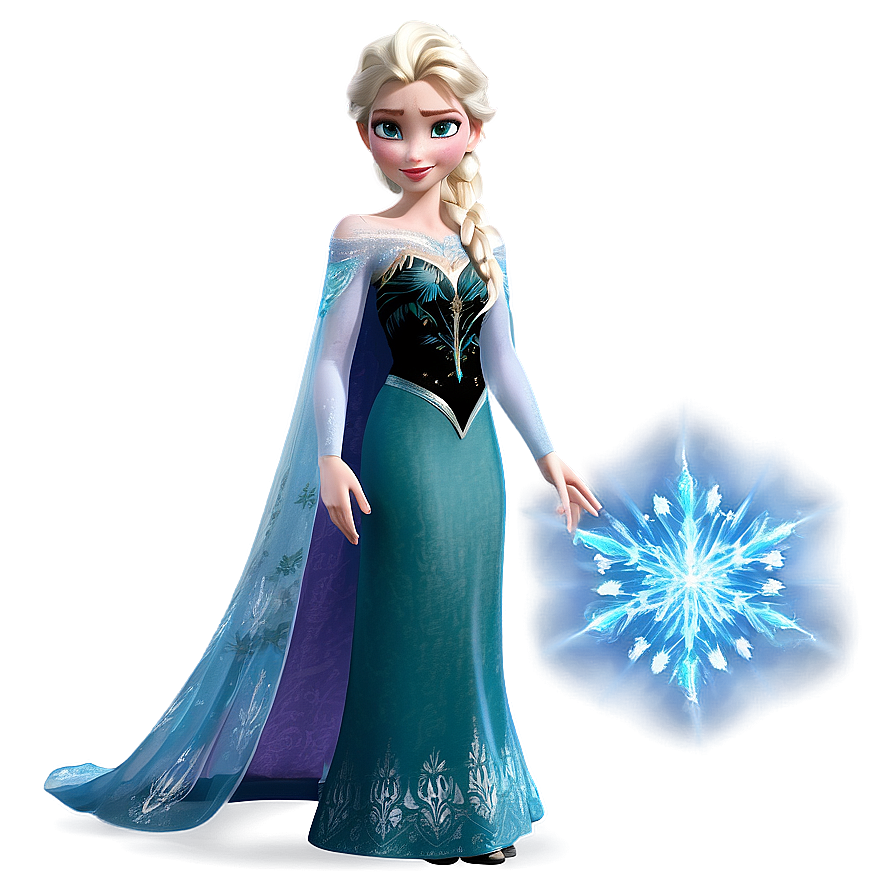 Elsa Winter Magic Aura Png 05212024