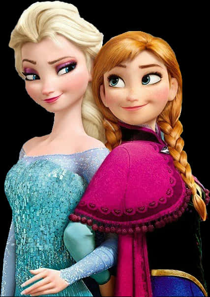 Elsaand Anna Frozen Sisters