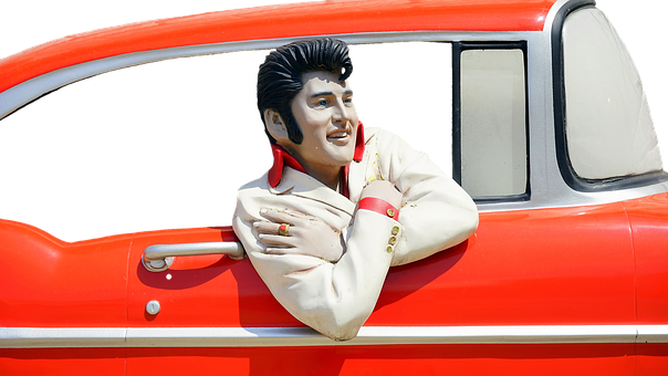 Elvis Presley Car Figure