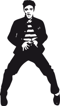 Elvis Presley Silhouette