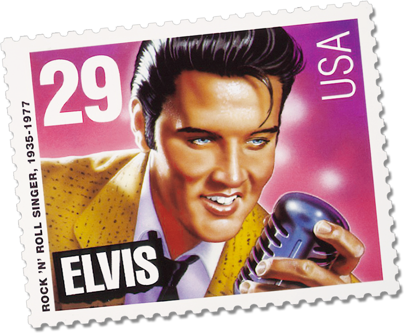 Elvis Presley U S A Stamp