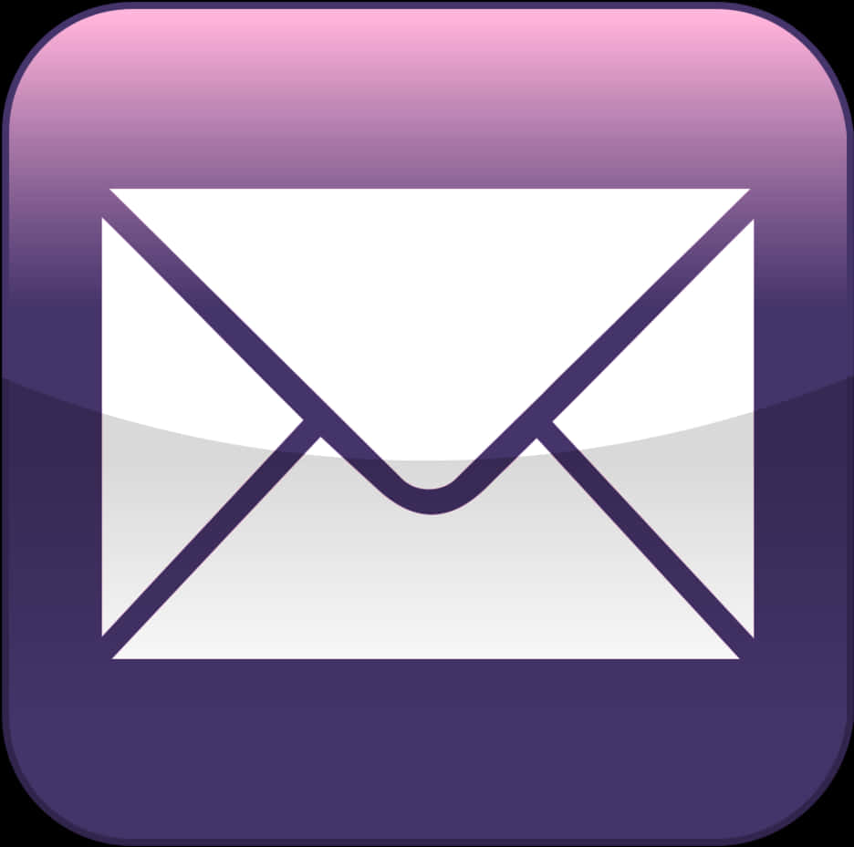 Email App Icon Purple