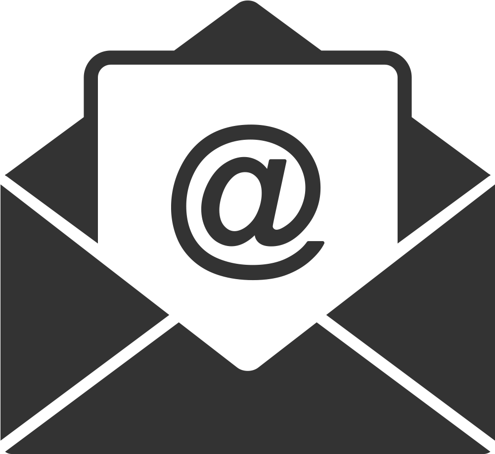 Email Icon White Background