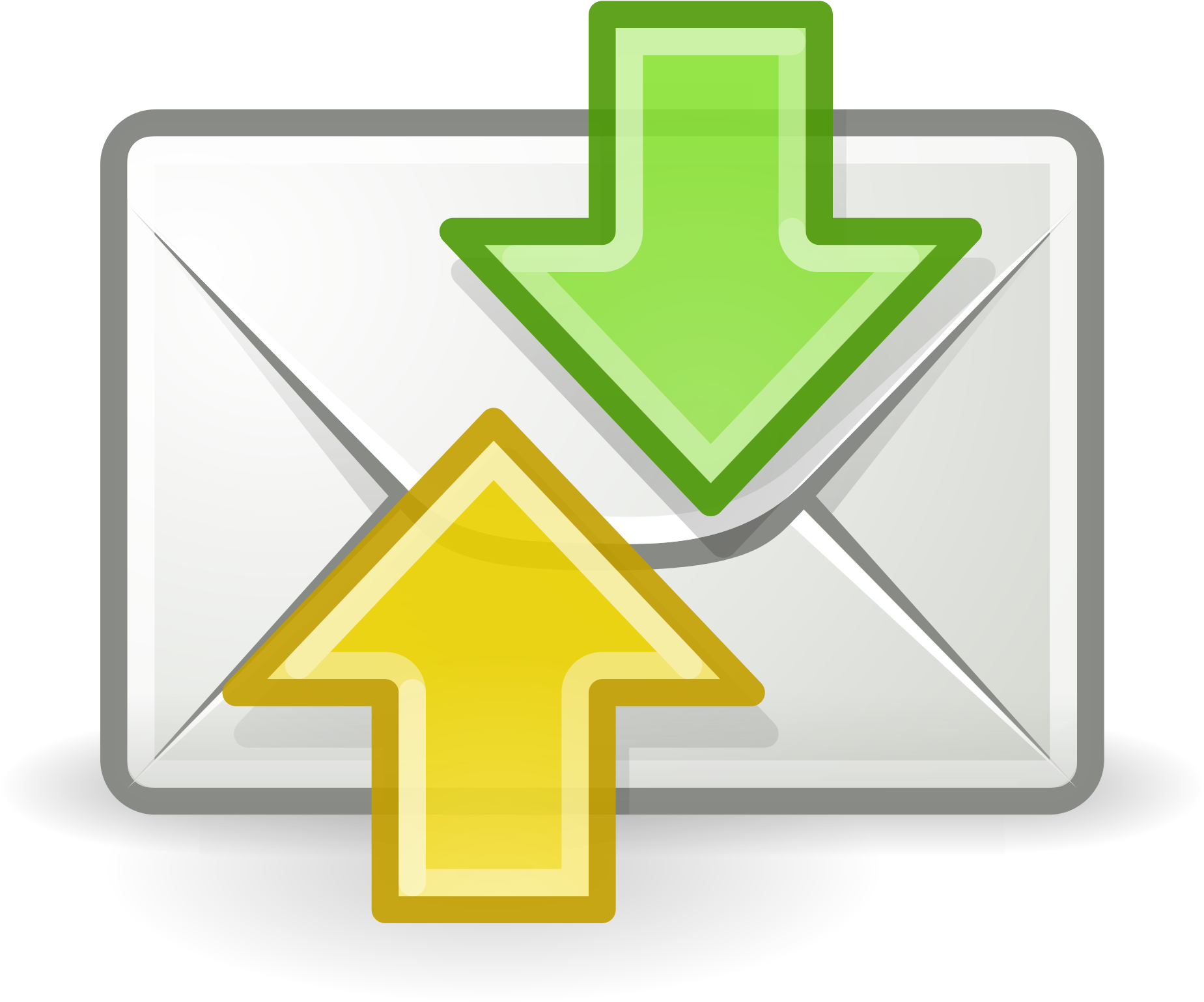 Email Send Receive Icon