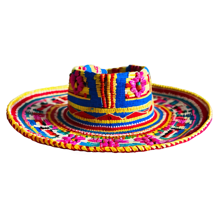 Embellished Sombrero Hat Png Sjm