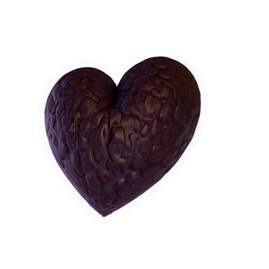 Embossed Heart Outline Png 81