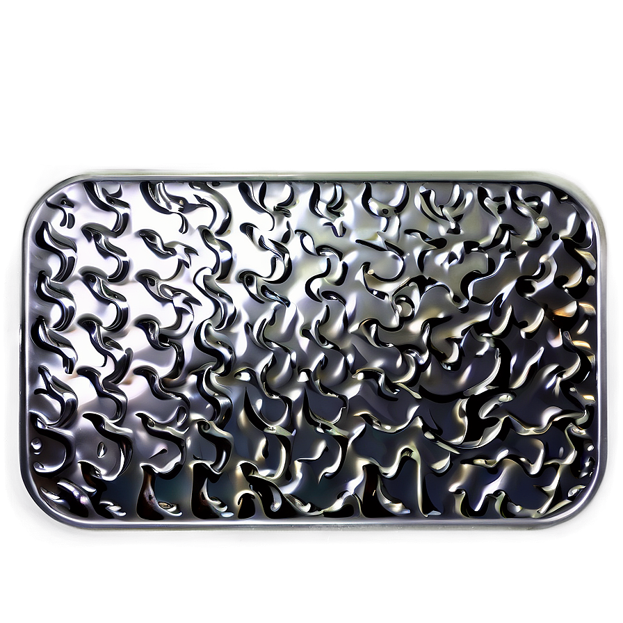 Embossed Metallic Plate Png Xdq81