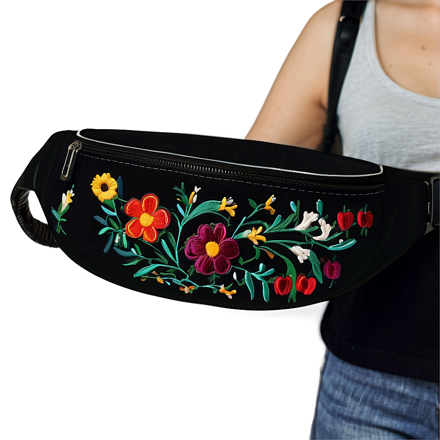 Embroidered Fanny Pack Png 38