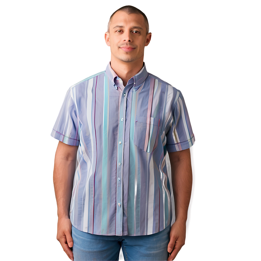 Embroidered Shirt Pocket Model Png Slo75