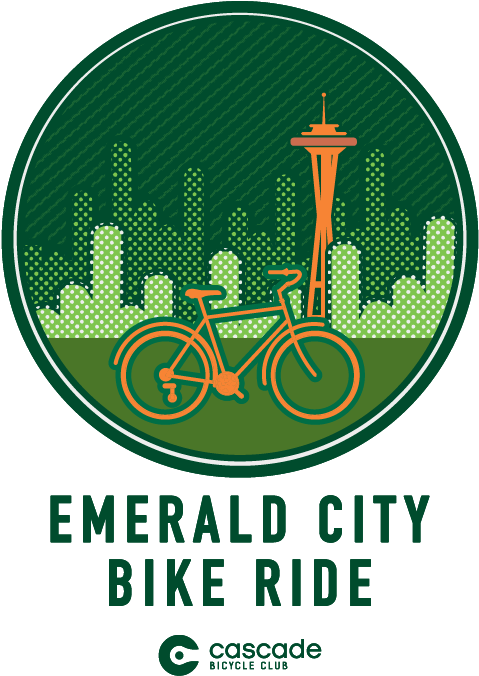 Emerald City Bike Ride Poster