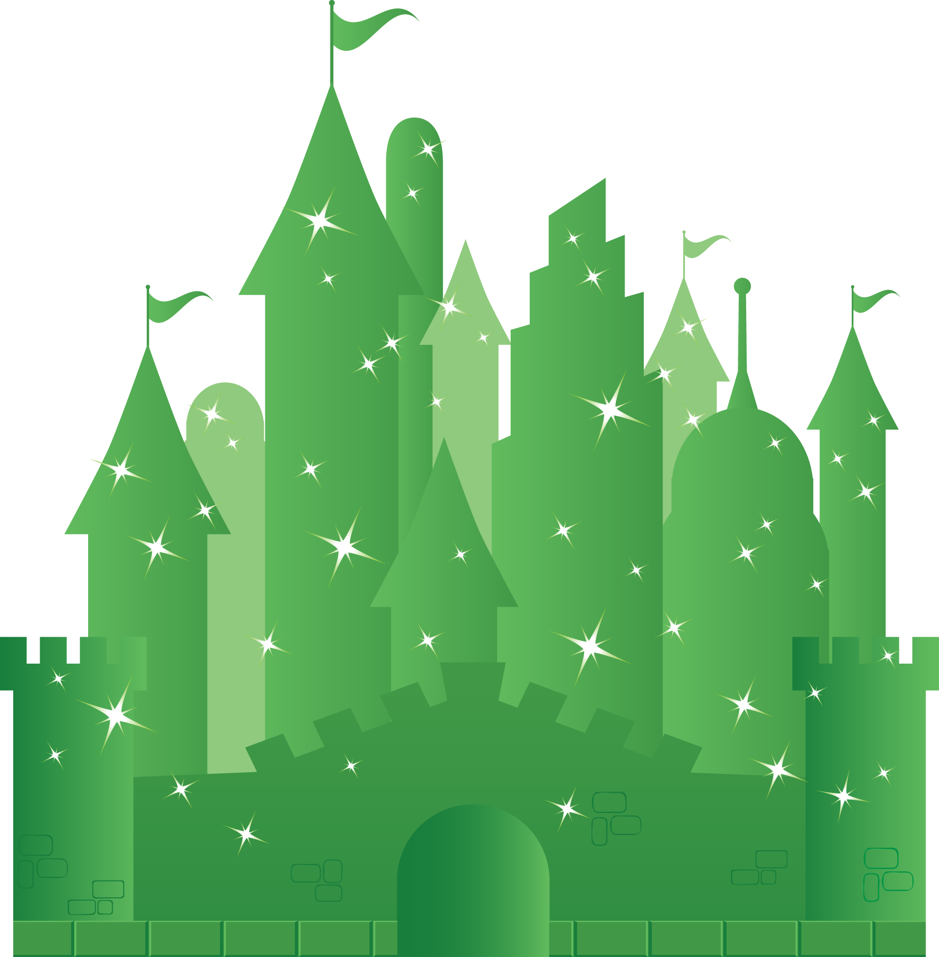 Emerald City Illustration