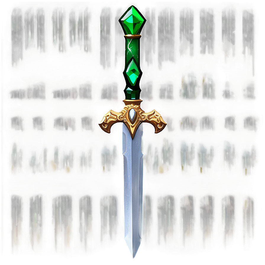 Emerald Dagger Png 38