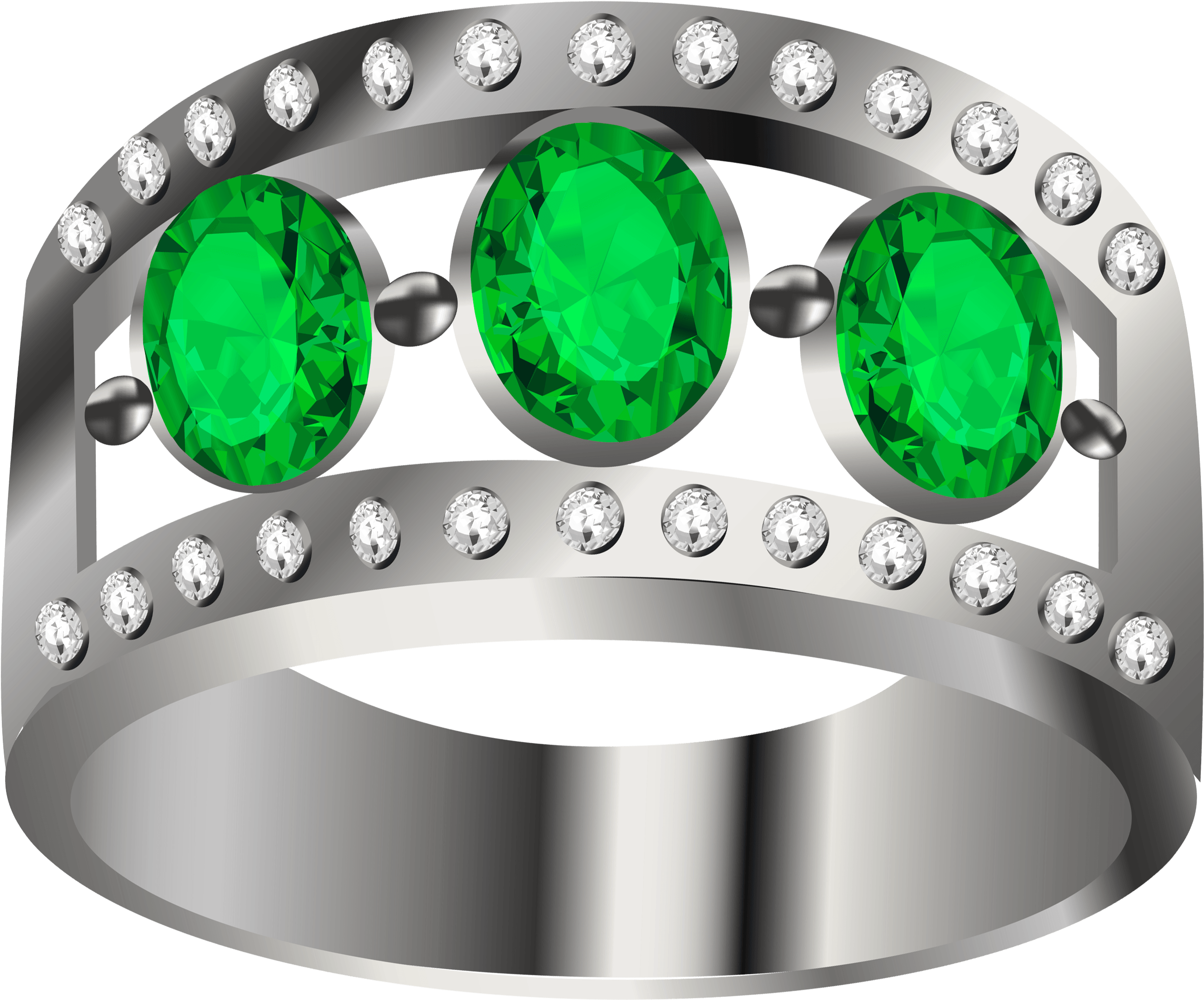 Emerald Diamond Ring Design