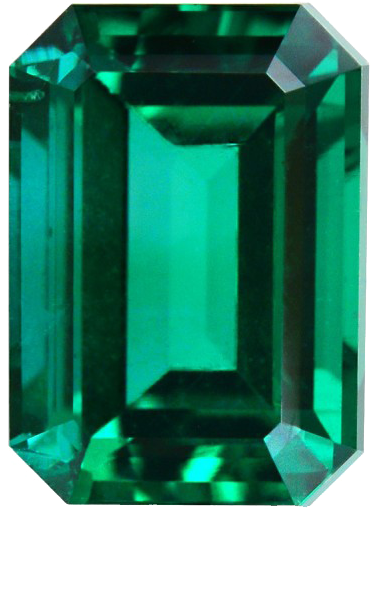 Emerald Gemstone Cutand Polished