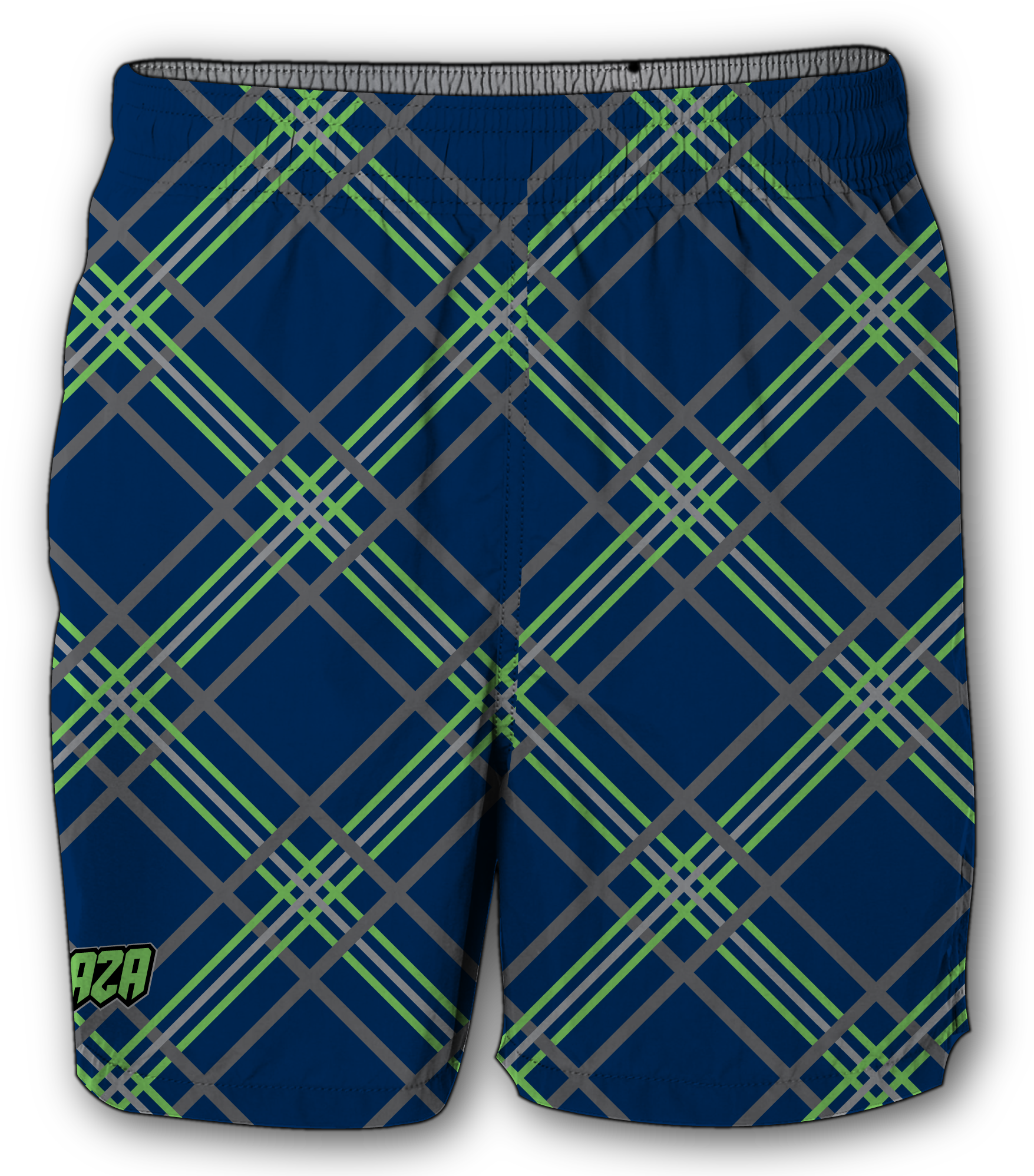 Emerald Plaid Shorts
