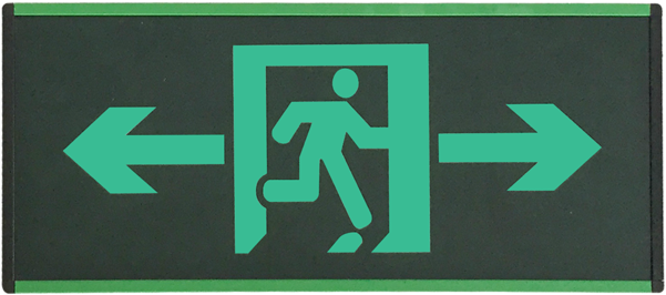 Emergency Exit Sign