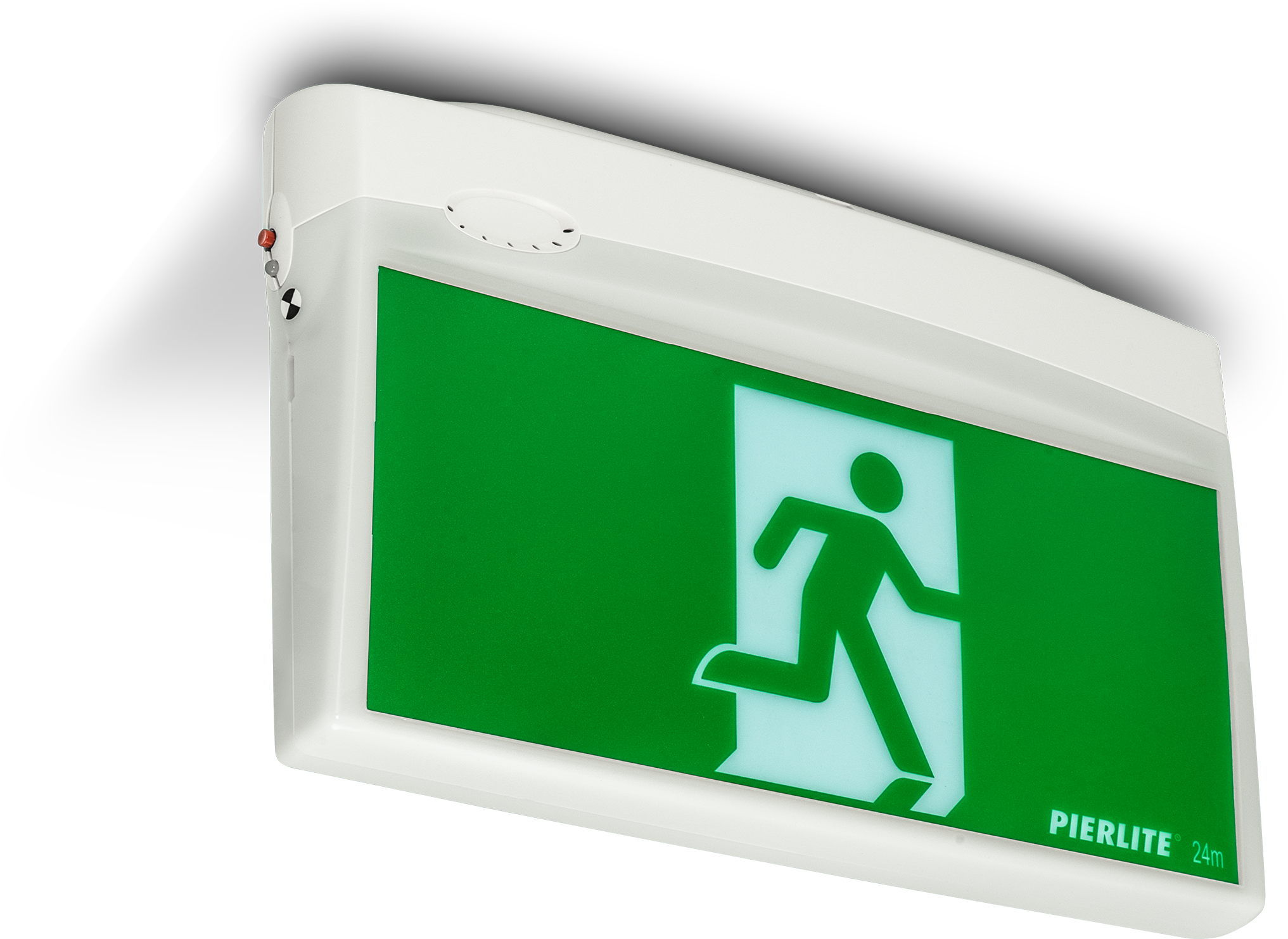 Emergency Exit Sign Lit Up