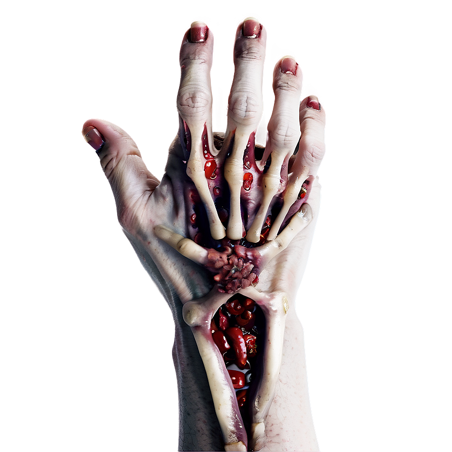 Emerging Zombie Hand Png 06122024